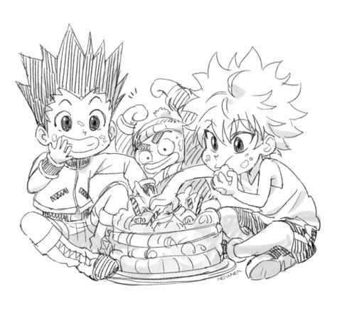 44 idées de dessins hunter x hunter pour s'inspirer 26