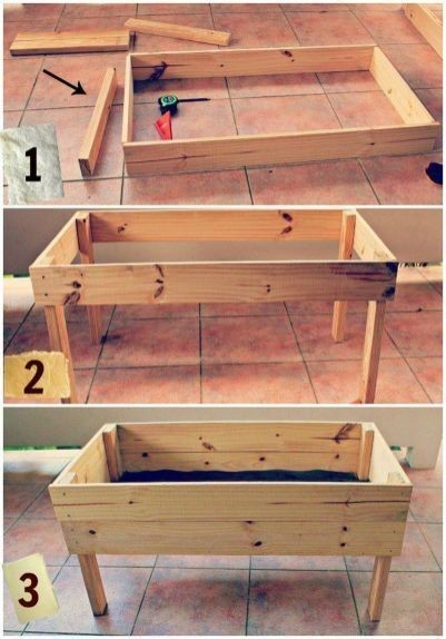 29 carrés potager sur pied à faire soi-même 29