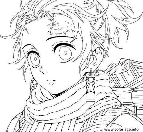 77 top idées de coloriages manga à imprimer 34