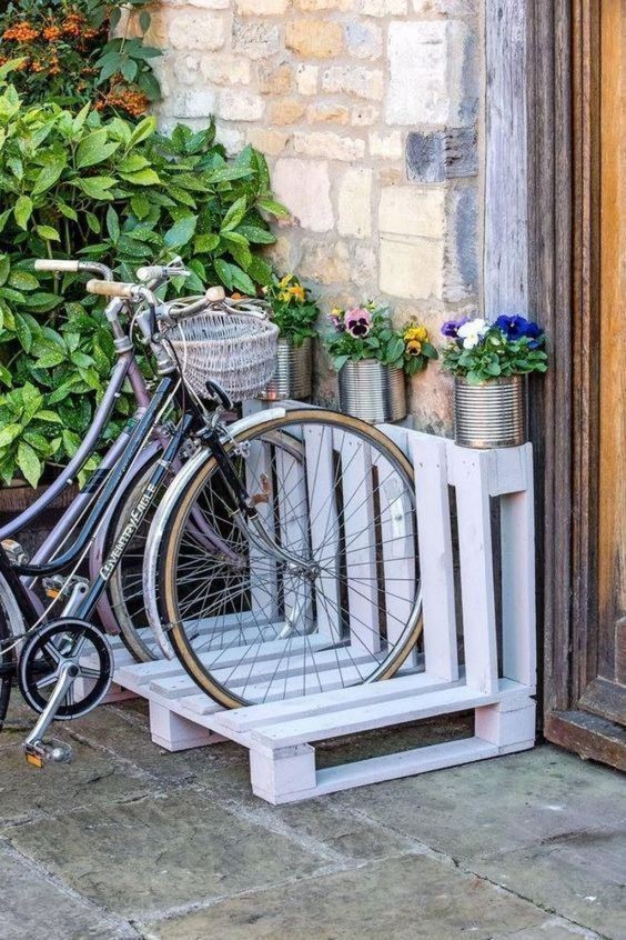 43 décorations de jardin à faire avec des palettes 4