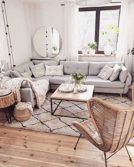 43 top idées de déco de salon style scandinave 16