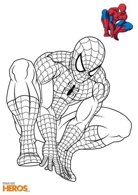 44 top idées de coloriages super héro à imprimer 5