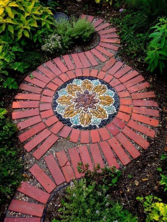 94 idées pour embellir une allée de jardin 54