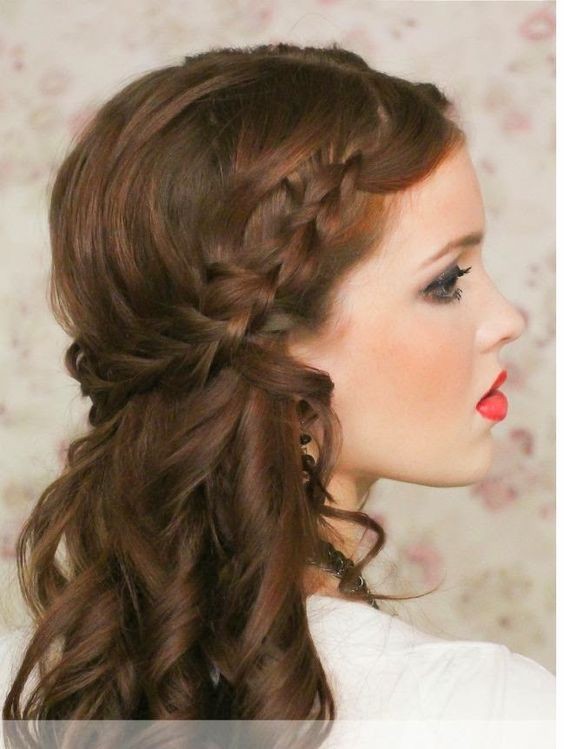 48 top idées de coiffures de mariage avec tresses 4