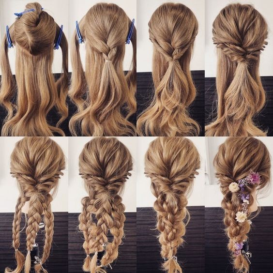 48 top idées de coiffures de mariage avec tresses 12