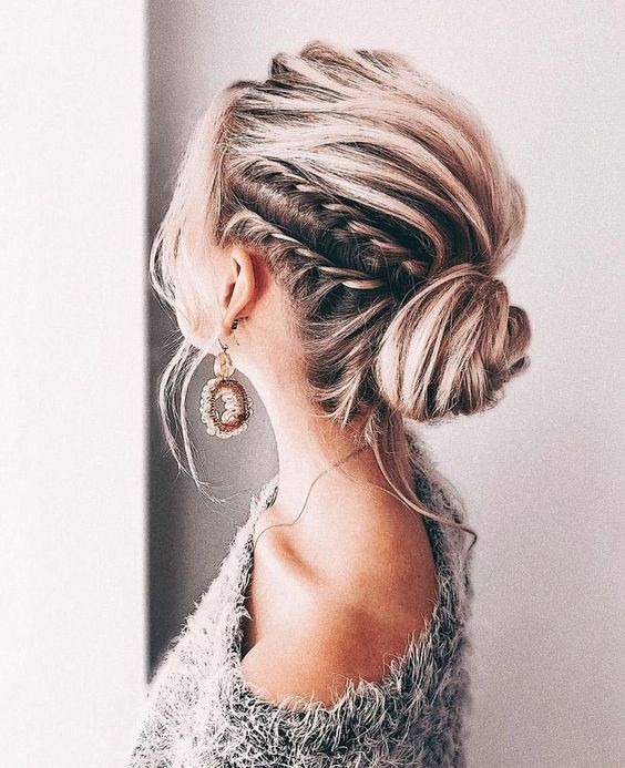 48 top idées de coiffures de mariage avec tresses 16