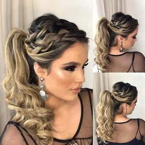 48 top idées de coiffures de mariage avec tresses 29