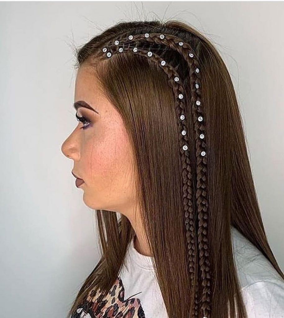 48 top idées de coiffures de mariage avec tresses 33