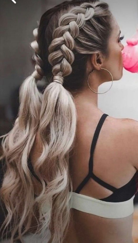 48 top idées de coiffures de mariage avec tresses 35