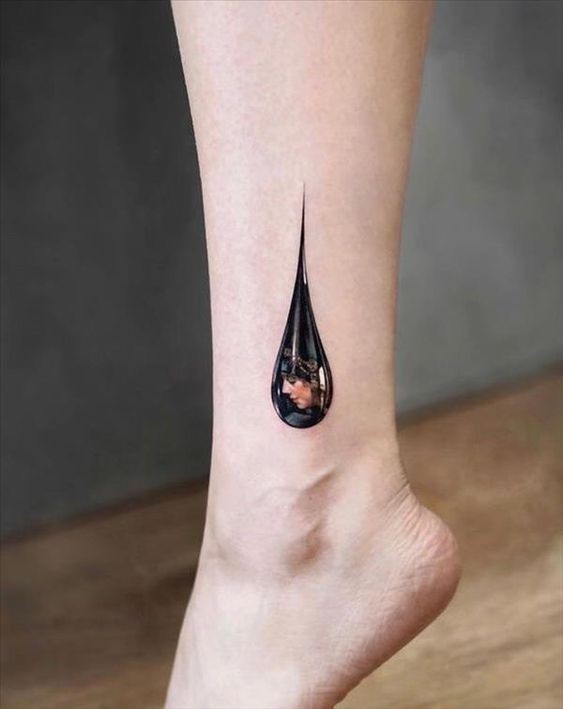 100 idées de tatouages cheville pour femme 34