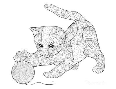 39 top idées de coloriages chat à imprimer 27