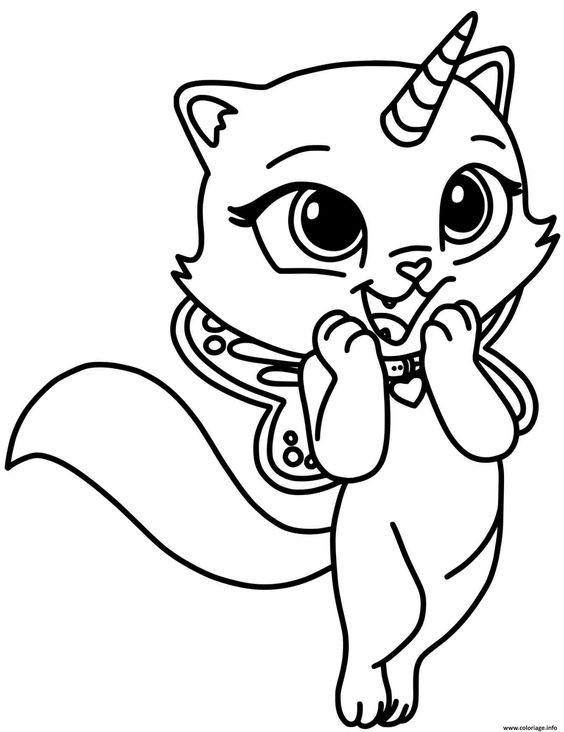 39 top idées de coloriages chat à imprimer 32