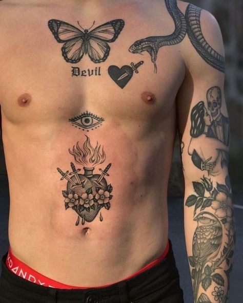 48 petits tatouages homme qui vont vous faire craquer 40