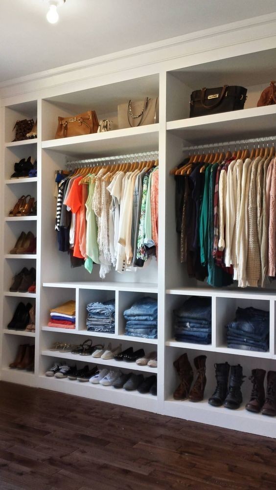 12 idées géniales pour avoir un dressing bien rangé 11