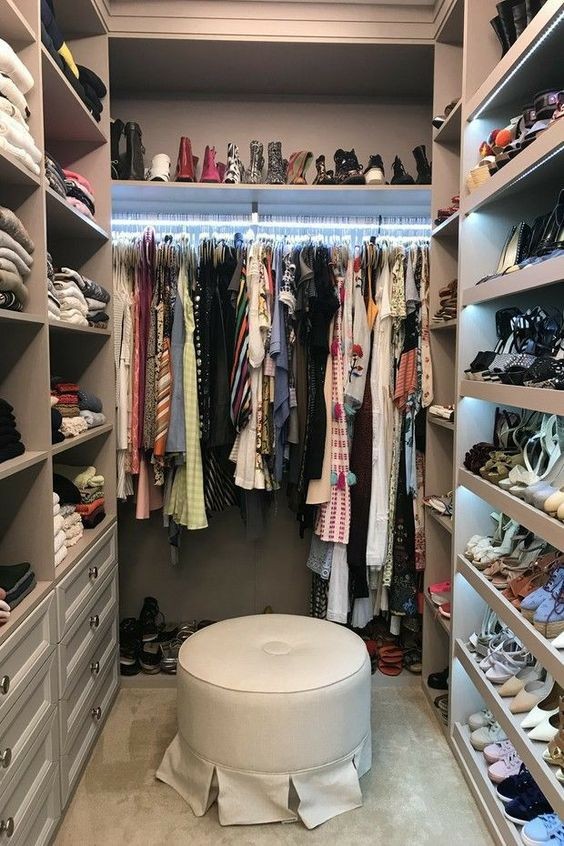 12 idées géniales pour avoir un dressing bien rangé 9