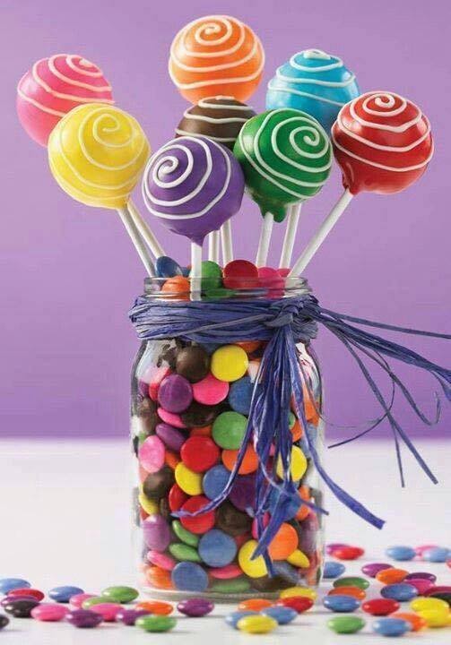 20 Centres de table à faire avec des bonbons 4