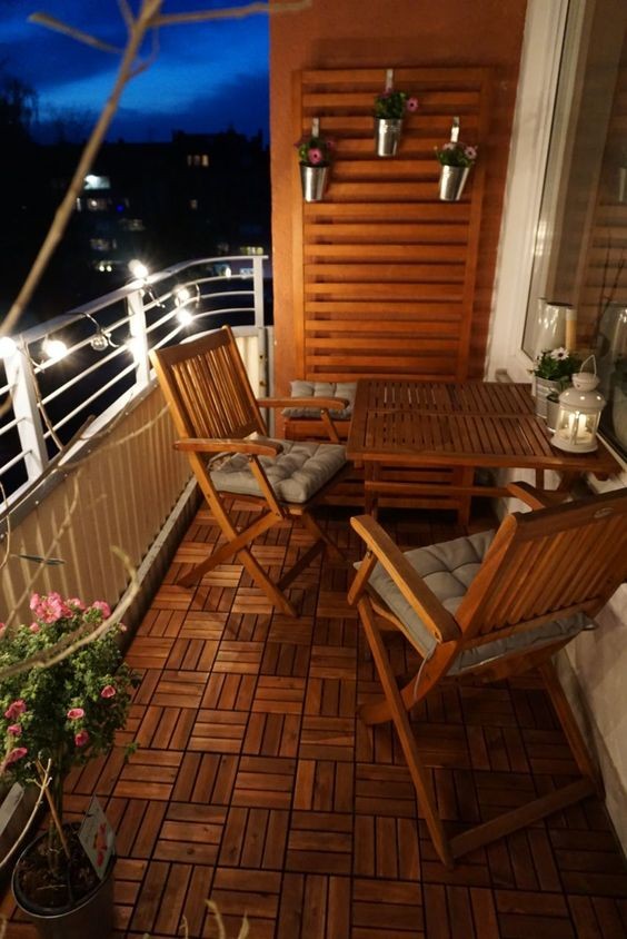 38 idées pour décorer une petite terrasse avec des palettes 22