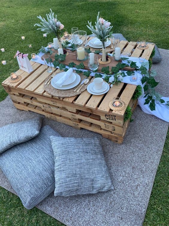 38 idées pour décorer une petite terrasse avec des palettes 32