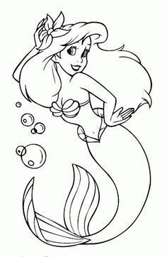 100 Coloriages Sirènes à Imprimer Gratuitement 66