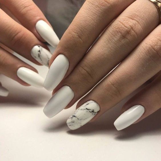 30 idées pour avoir de beaux ongles blancs 17