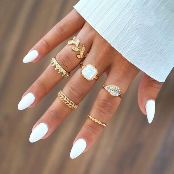 30 idées pour avoir de beaux ongles blancs 7