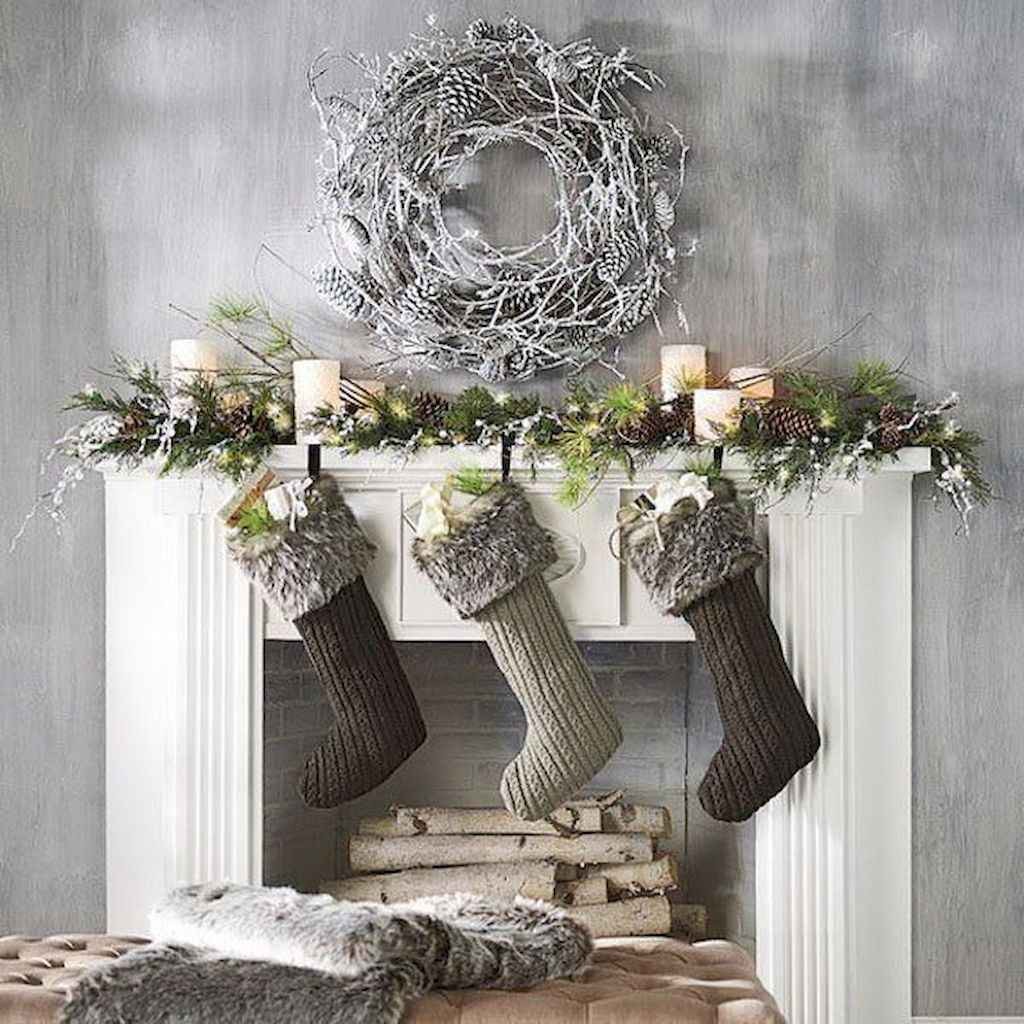 80 Belles idées pour décorer votre salon ce Noel 6