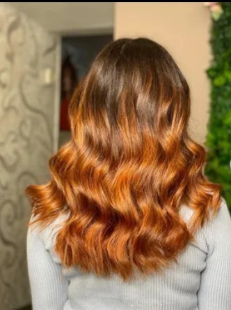 20 top idées d'ombrés hair cuivrés 3