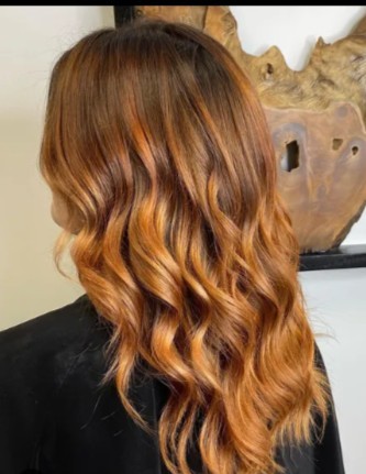 20 top idées d'ombrés hair cuivrés 11