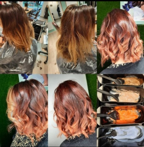 20 top idées d'ombrés hair cuivrés 12