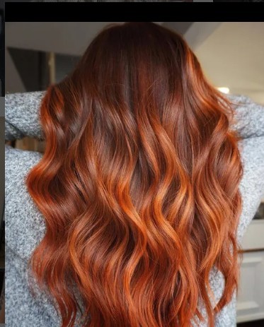 20 top idées d'ombrés hair cuivrés 17