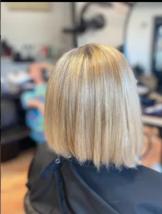 20 Ombrés hair au carré sur cheveux lisse 12