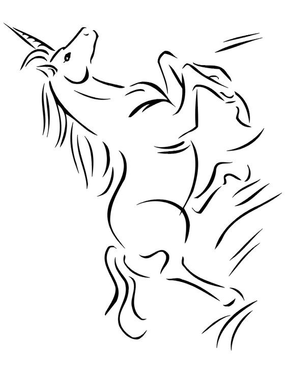 100 Dessins de Coloriage Licorne à Imprimer 2