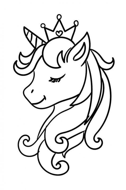 100 Dessins de Coloriage Licorne à Imprimer 4