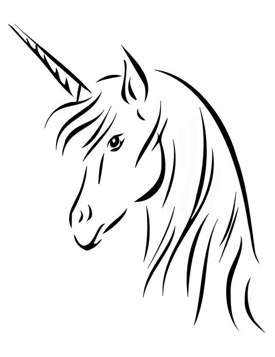 100 Dessins de Coloriage Licorne à Imprimer 34