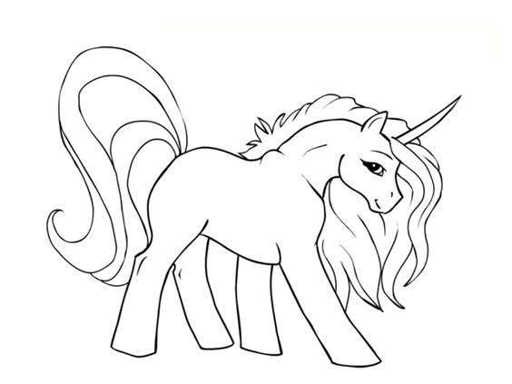 100 Dessins de Coloriage Licorne à Imprimer 51