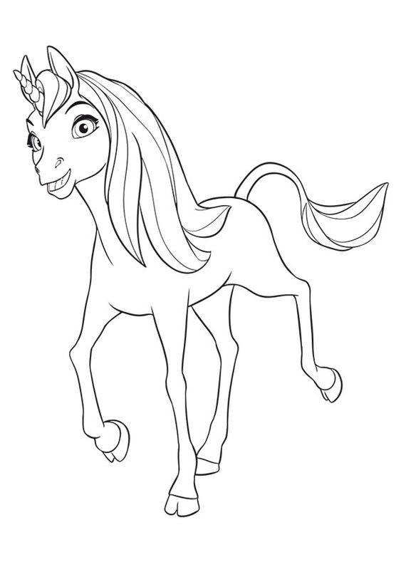 100 Dessins de Coloriage Licorne à Imprimer 61