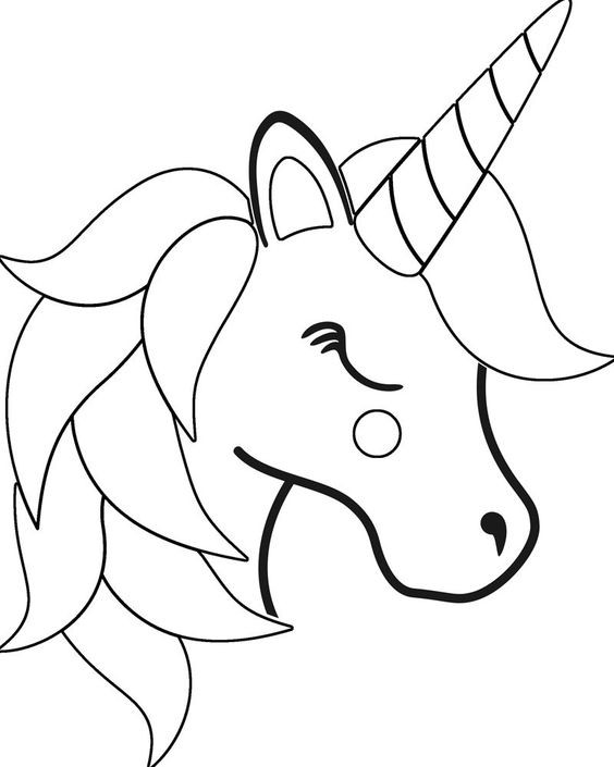 100 Dessins de Coloriage Licorne à Imprimer 63