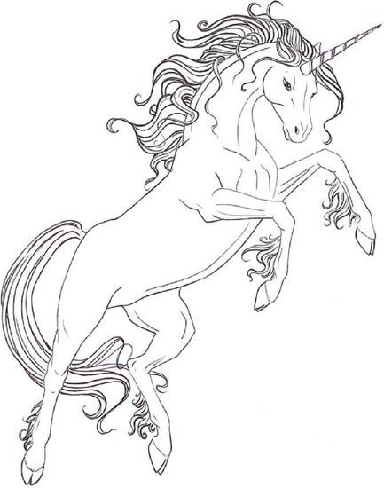 100 Dessins de Coloriage Licorne à Imprimer 70