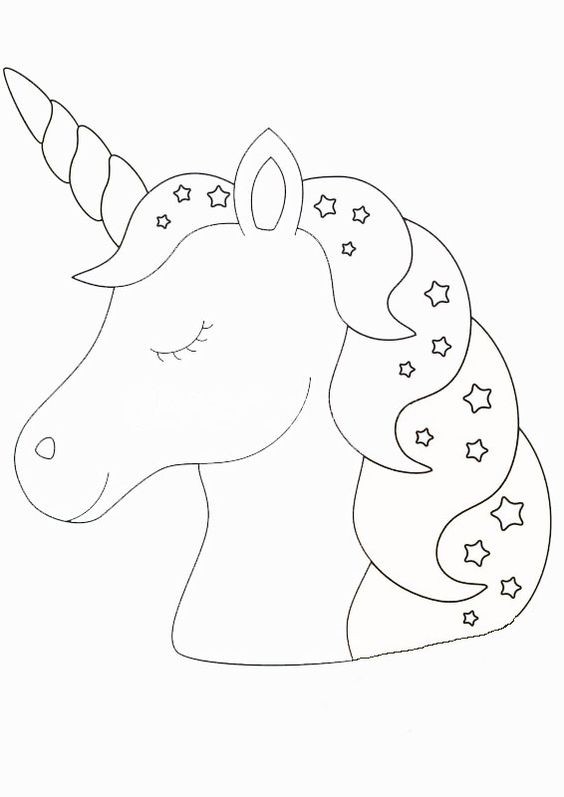 100 Dessins de Coloriage Licorne à Imprimer 80