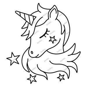 100 Dessins de Coloriage Licorne à Imprimer 84