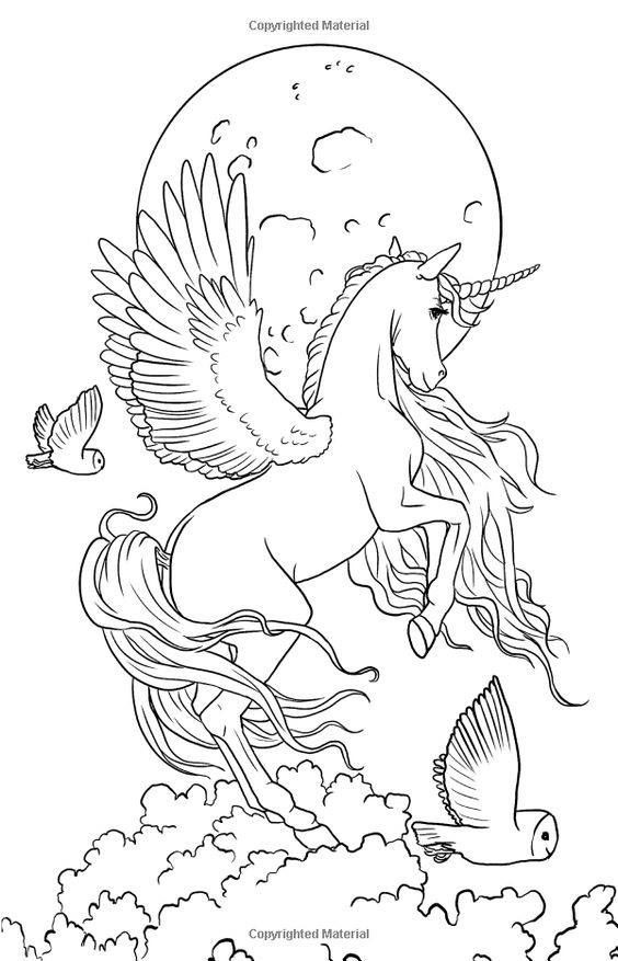 100 Dessins de Coloriage Licorne à Imprimer 89