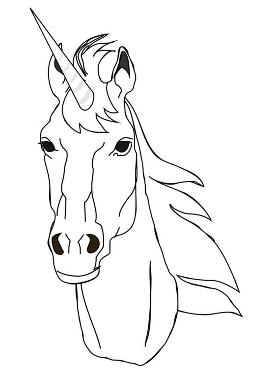 100 Dessins de Coloriage Licorne à Imprimer 95