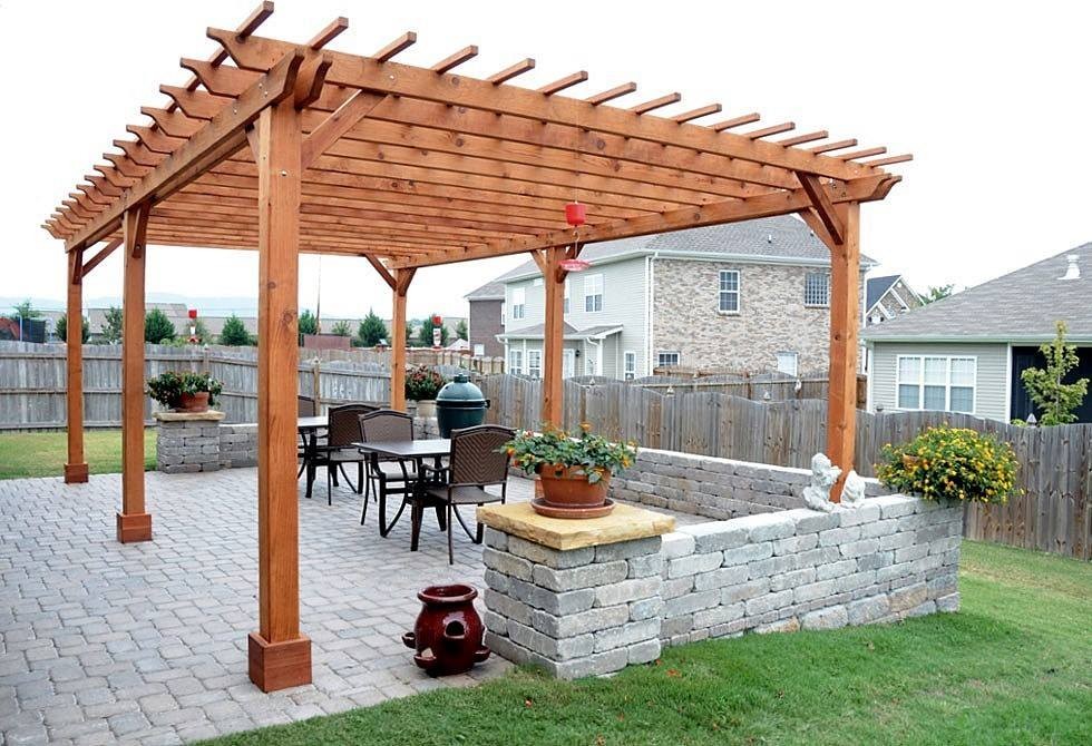 Les 34 plus belles pergolas en bois de tous les temps 1