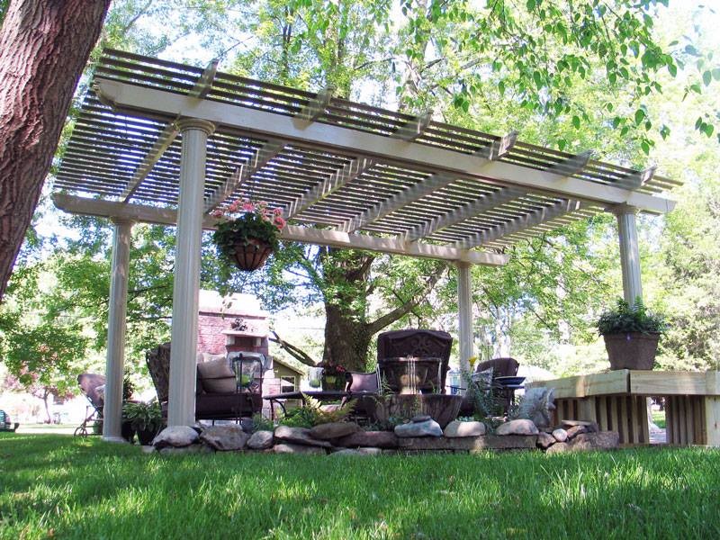 Les 34 plus belles pergolas en bois de tous les temps 16