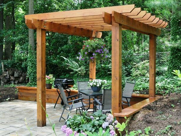 Les 34 plus belles pergolas en bois de tous les temps 19