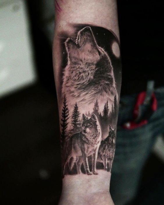 25 top idées de tatouages loup viking 23