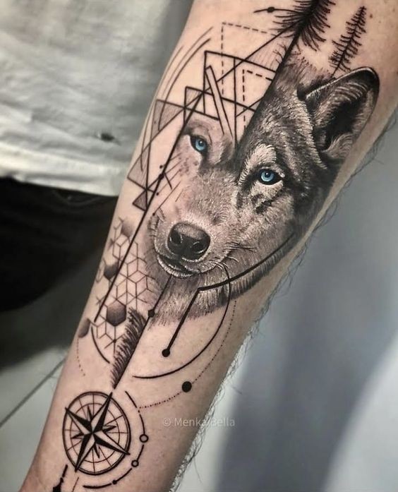 25 top idées de tatouages loup viking 25