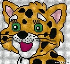 42 top idées de pixel art chat 39