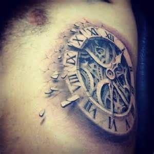 30 top idées de tatouage horloge date de naissance 27