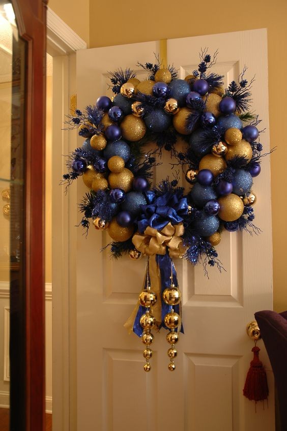 80 décorations de Noel à faire avec des boules de Noël 19